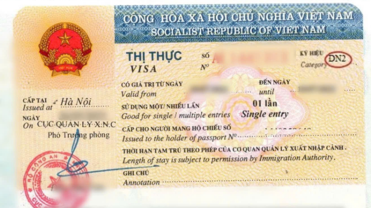 Visa DN2 thường áp dụng cho chuyên gia nước ngoài vào Việt Nam để khảo sát thị trường