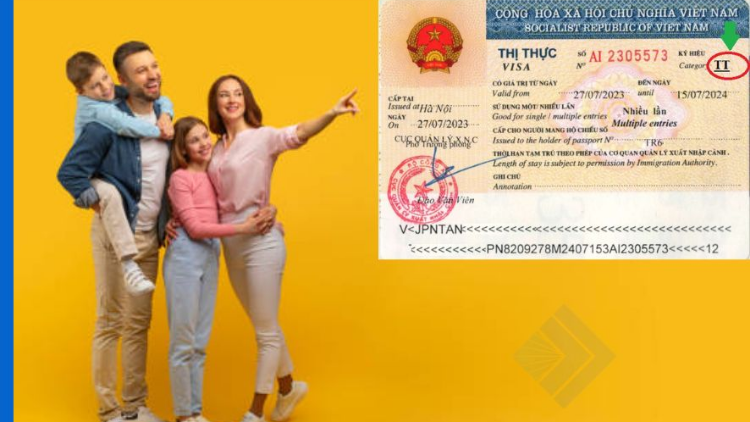 Visa TT cho phép người nước ngoài nhập cảnh Việt Nam để thăm người thân và lưu trú trong thời gian nhất định